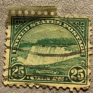 1922 RARE Niagara Falls, New York stamp